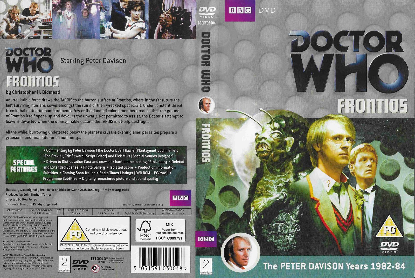 Back cover of BBCDVD 3004